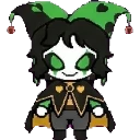 Harlequin sprite