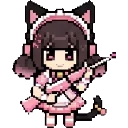 Magica Meowbah-chan sprite