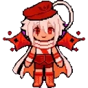 Crimson sprite