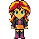 Sunset Shimmer sprite