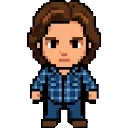 Sam Winchester sprite