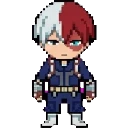Shoto Todoroki sprite