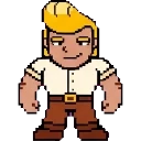Handsome Nom sprite