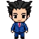 Phoenix wright sprite