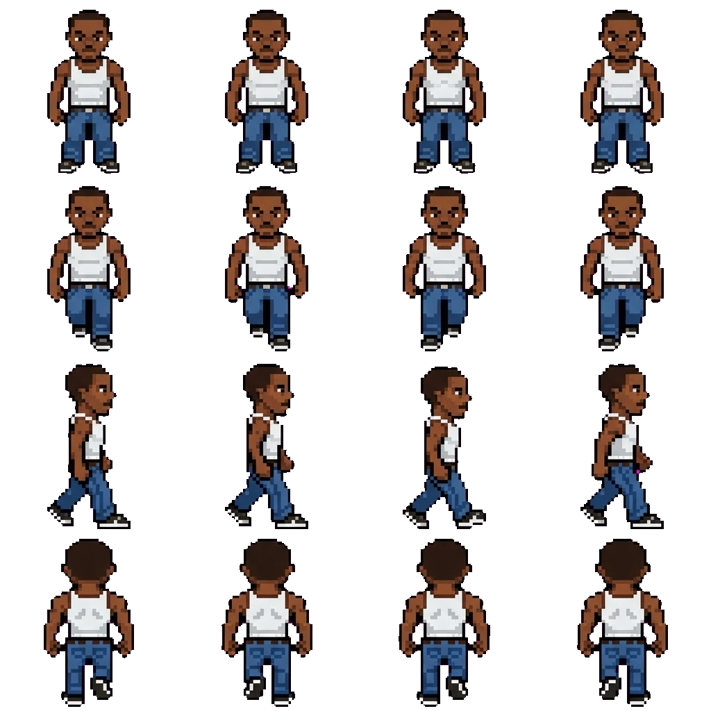 Cj movement sprite