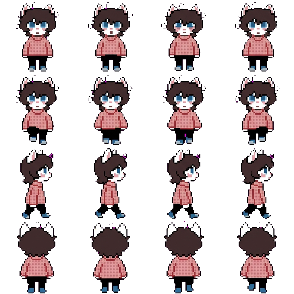 Lucas movement sprite