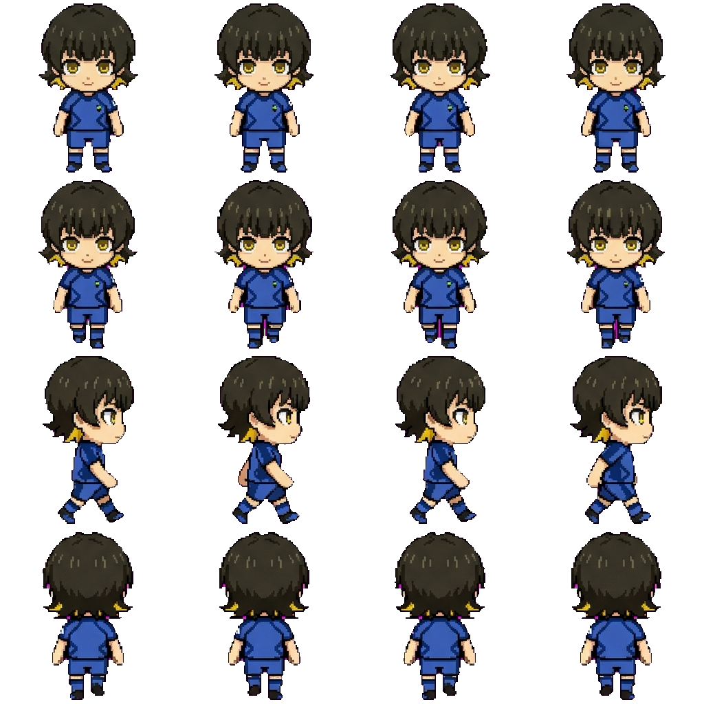 Bachira movement sprite