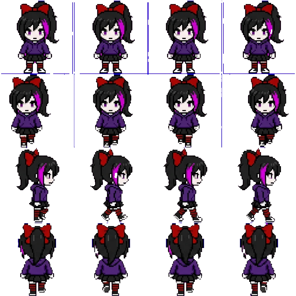 Nina movement sprite