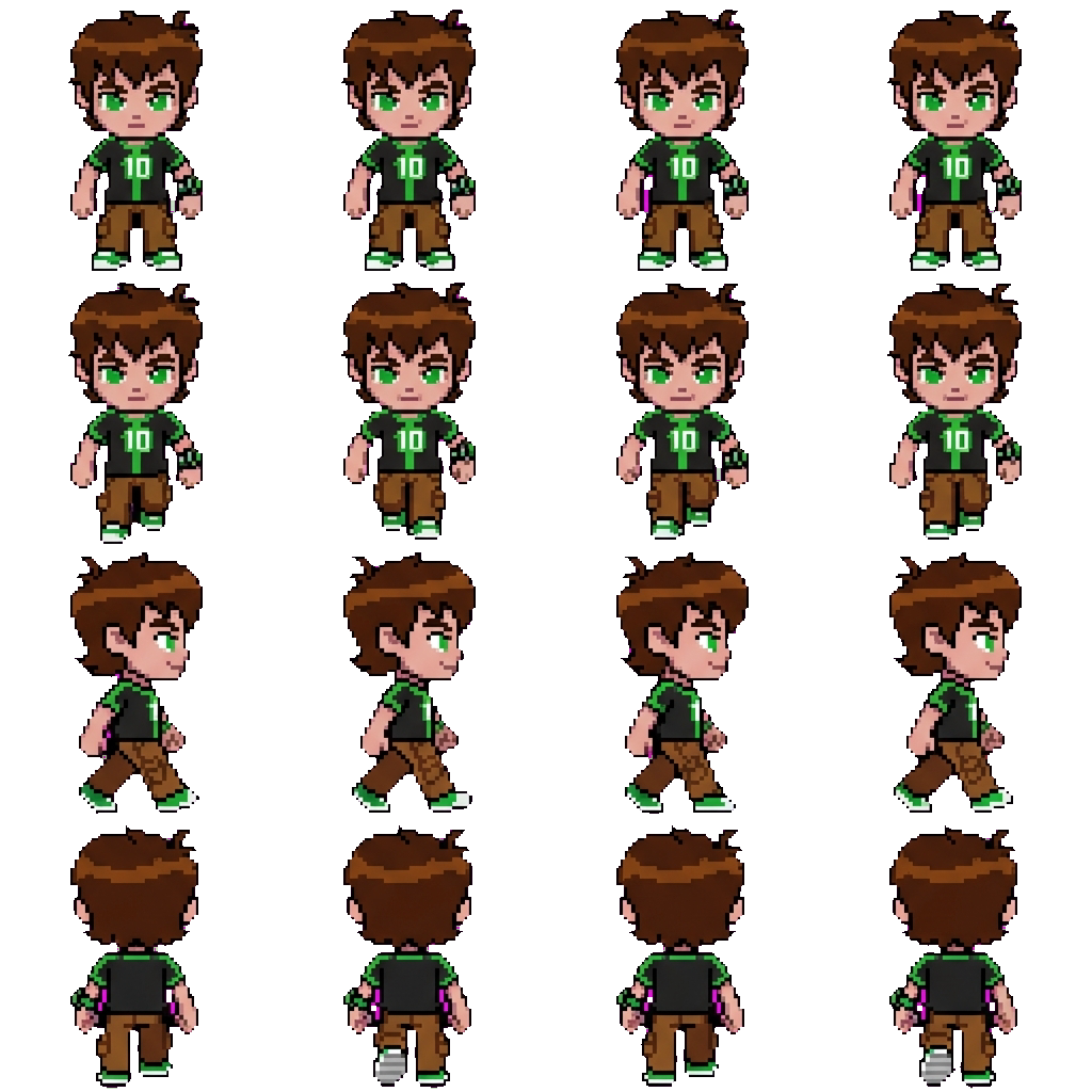 Ben movement sprite