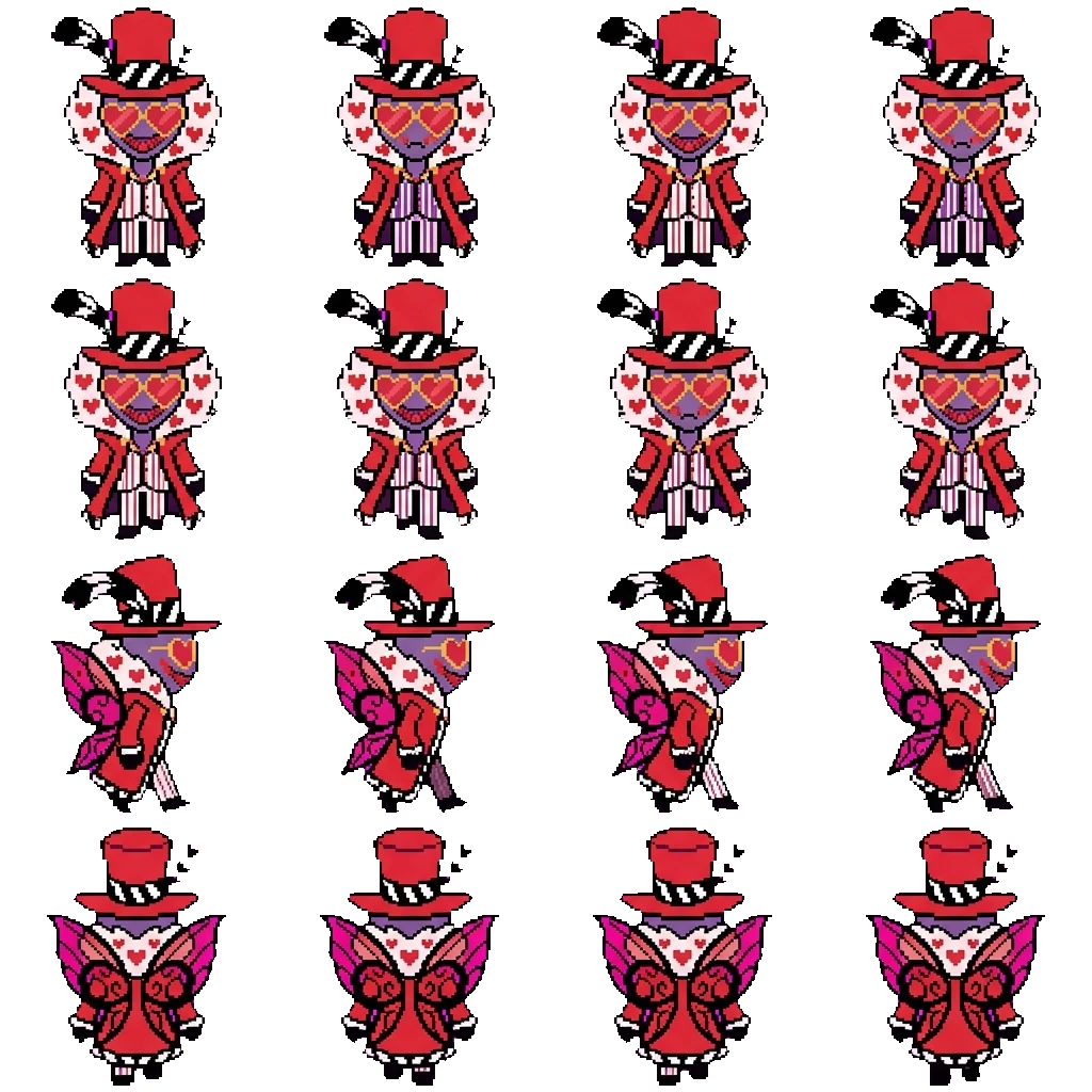 Valentino movement sprite