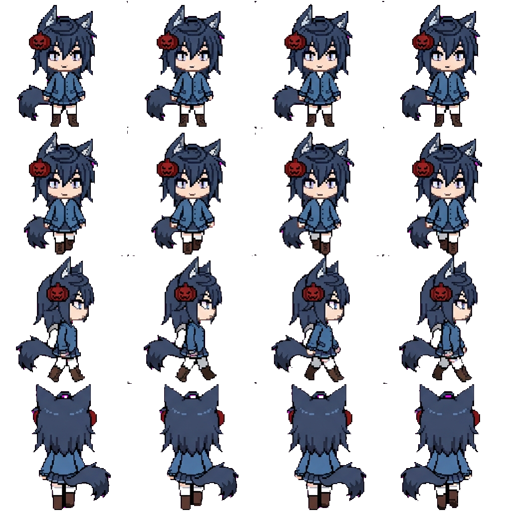 Alixa movement sprite