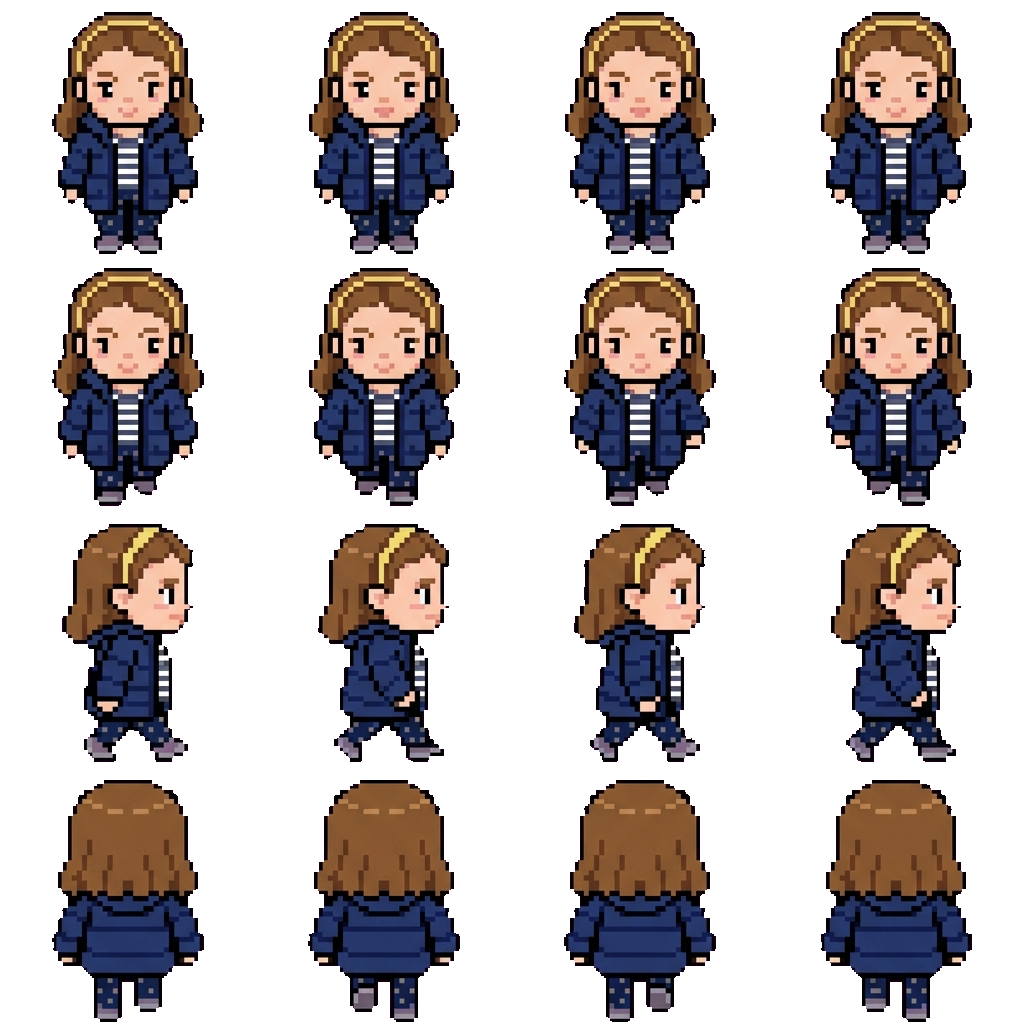 Lola movement sprite