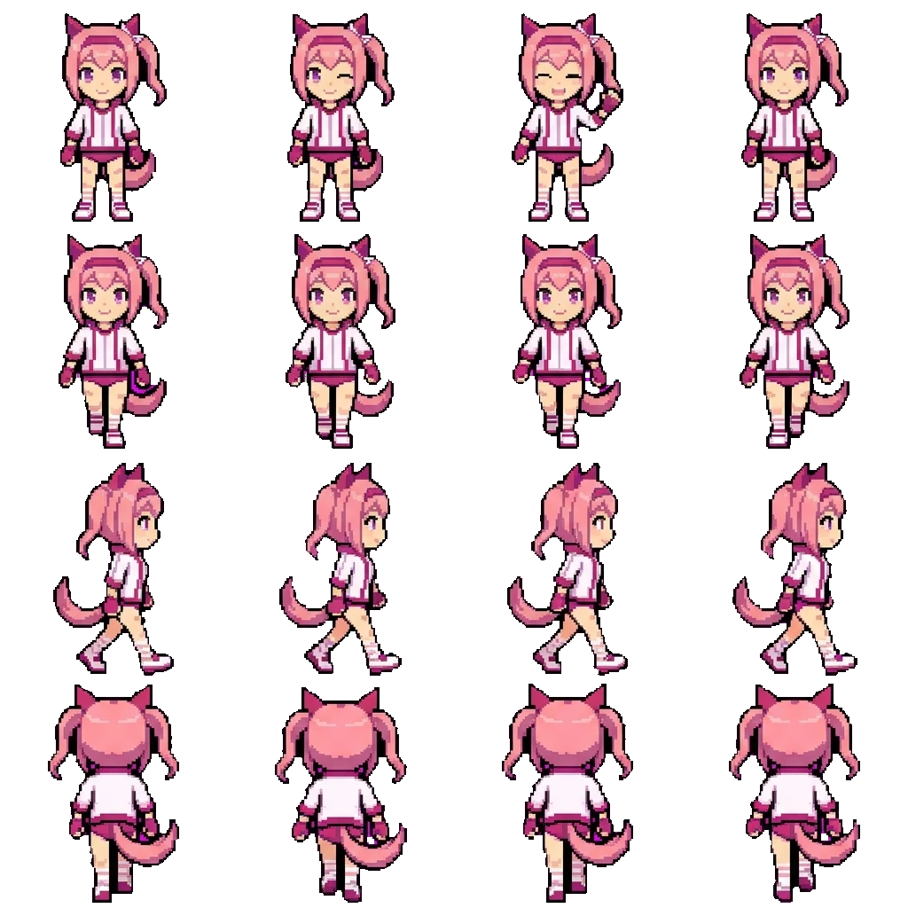 Haru Urara movement sprite