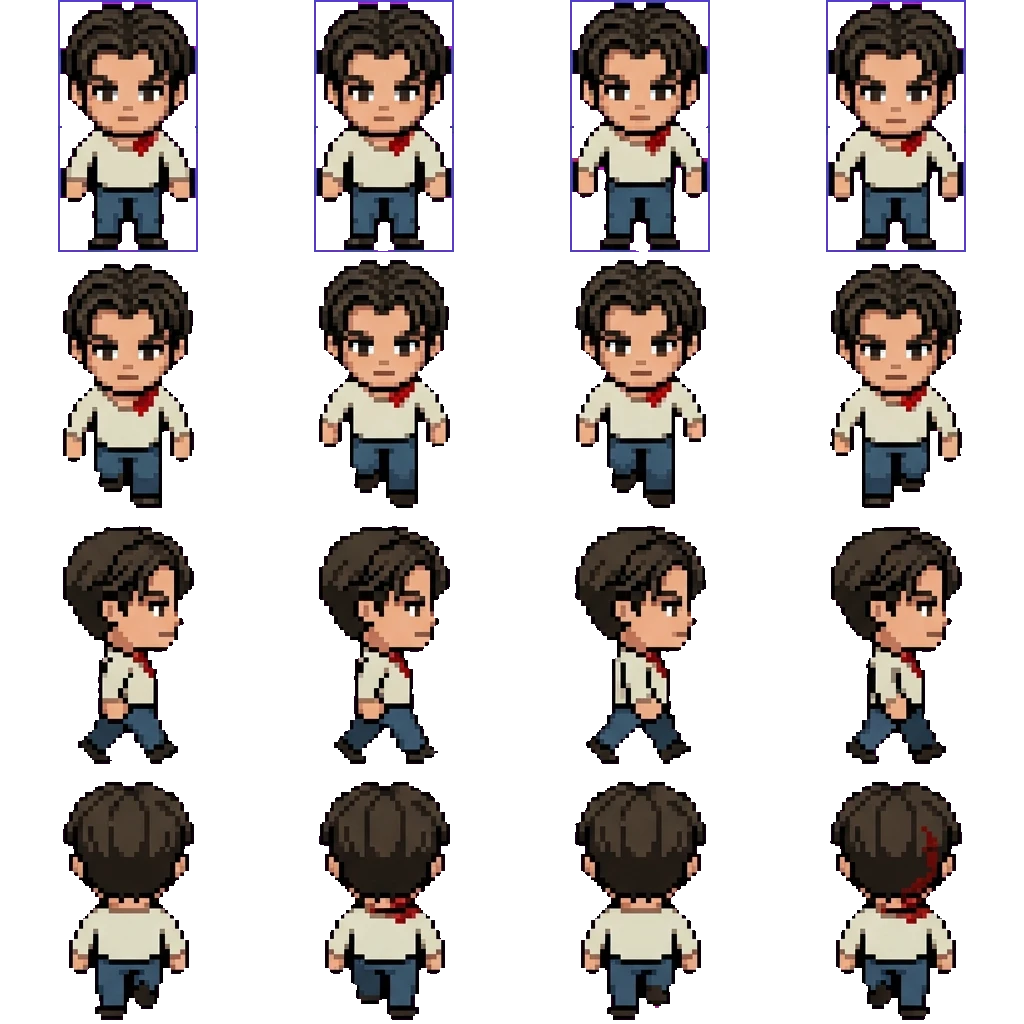 Billy movement sprite
