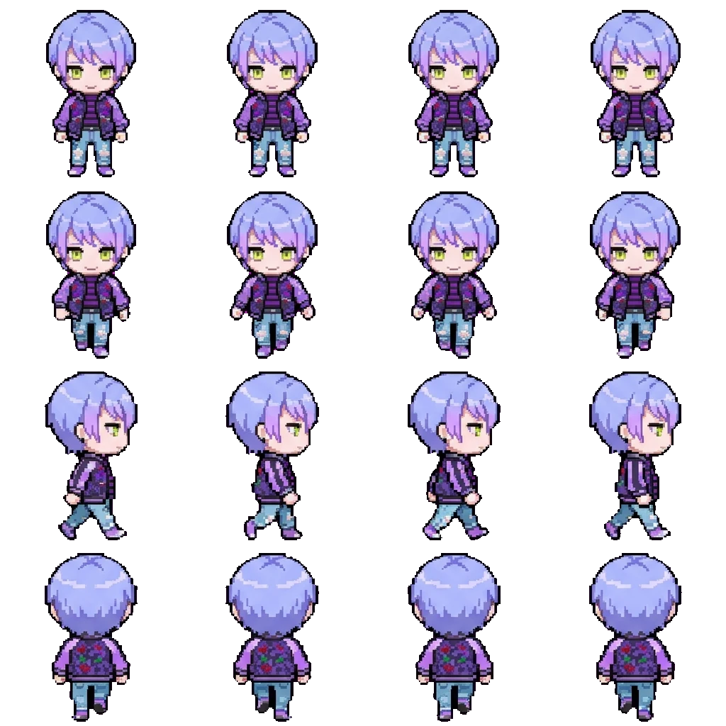 Urara Manami movement sprite