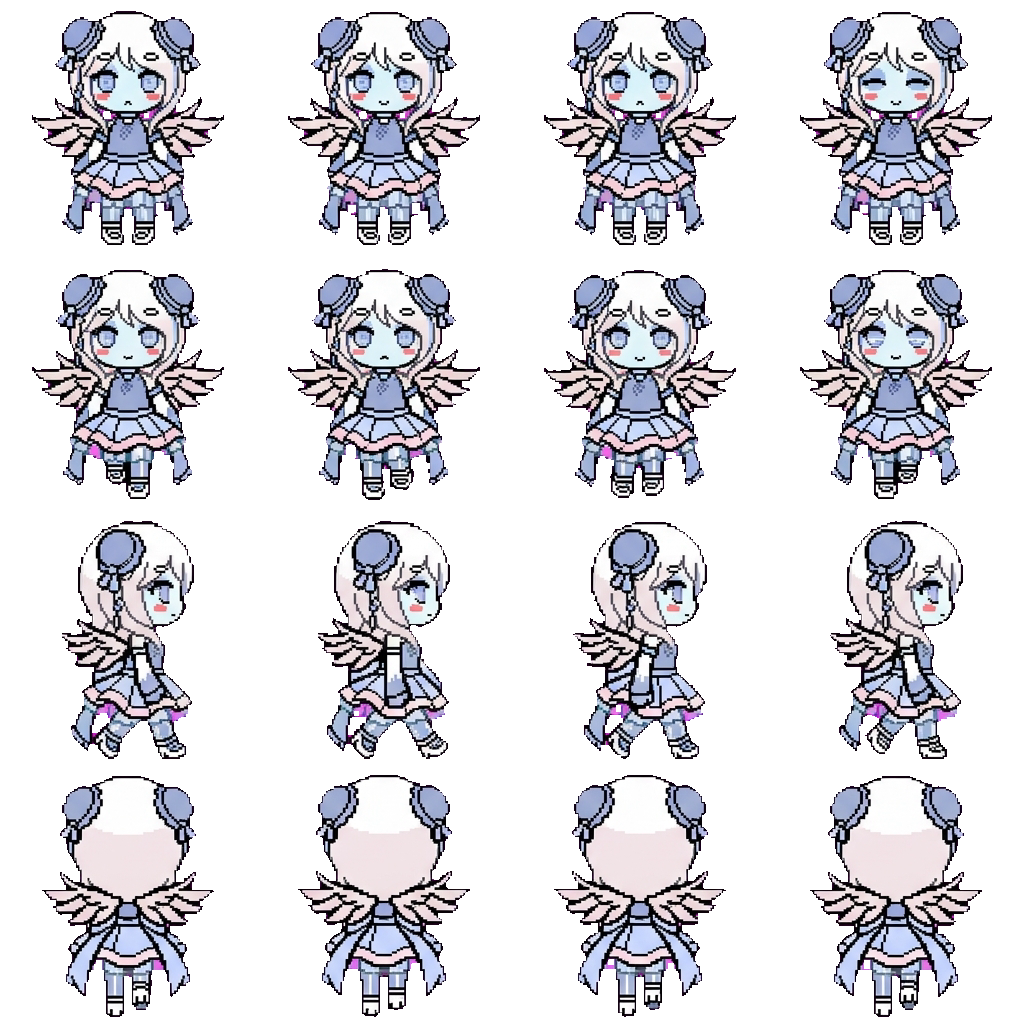 Aria. movement sprite