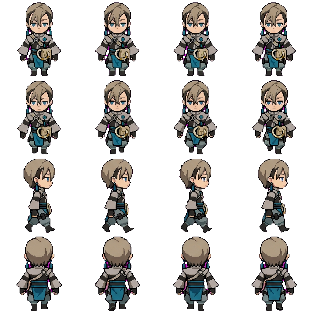 Zanka Nijiku movement sprite