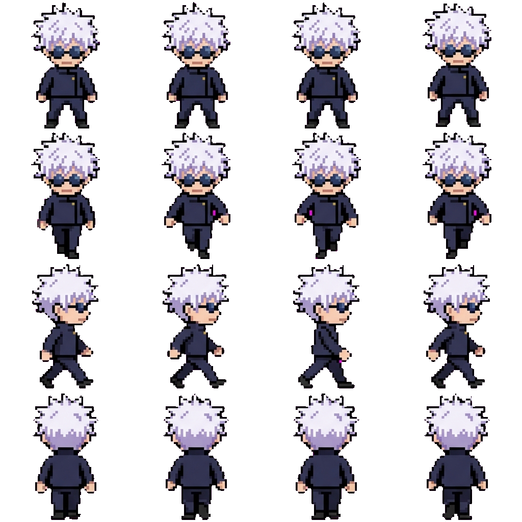 Gojo Satoru 🫶 movement sprite