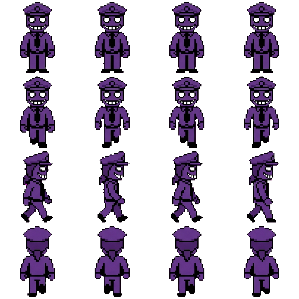 William Afton movement sprite