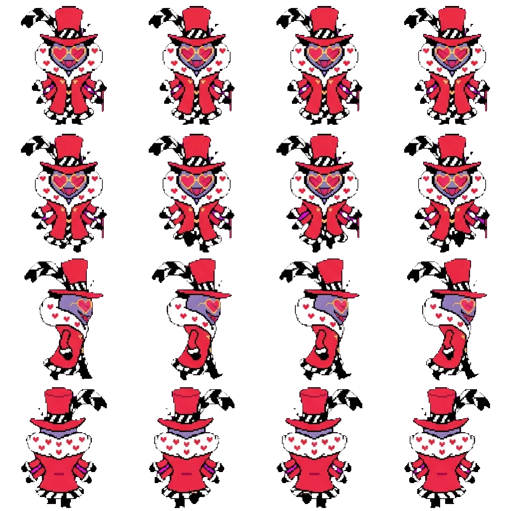 Valentino movement sprite