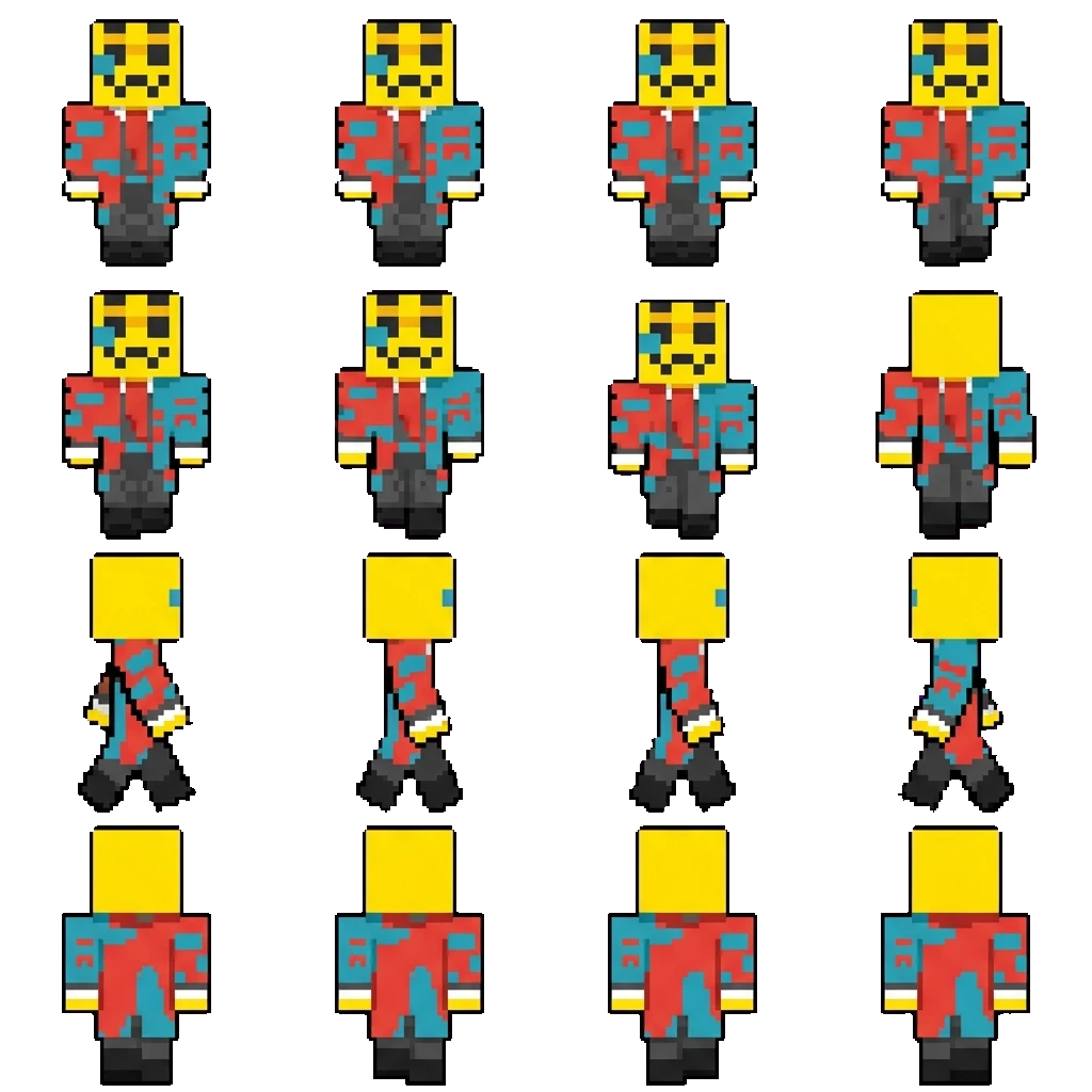 Rejoice movement sprite