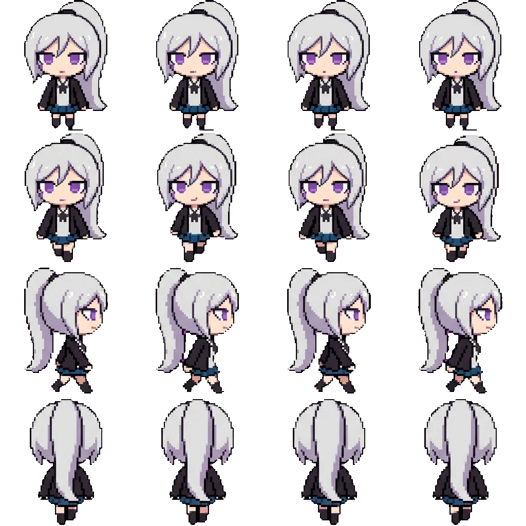 Mai movement sprite