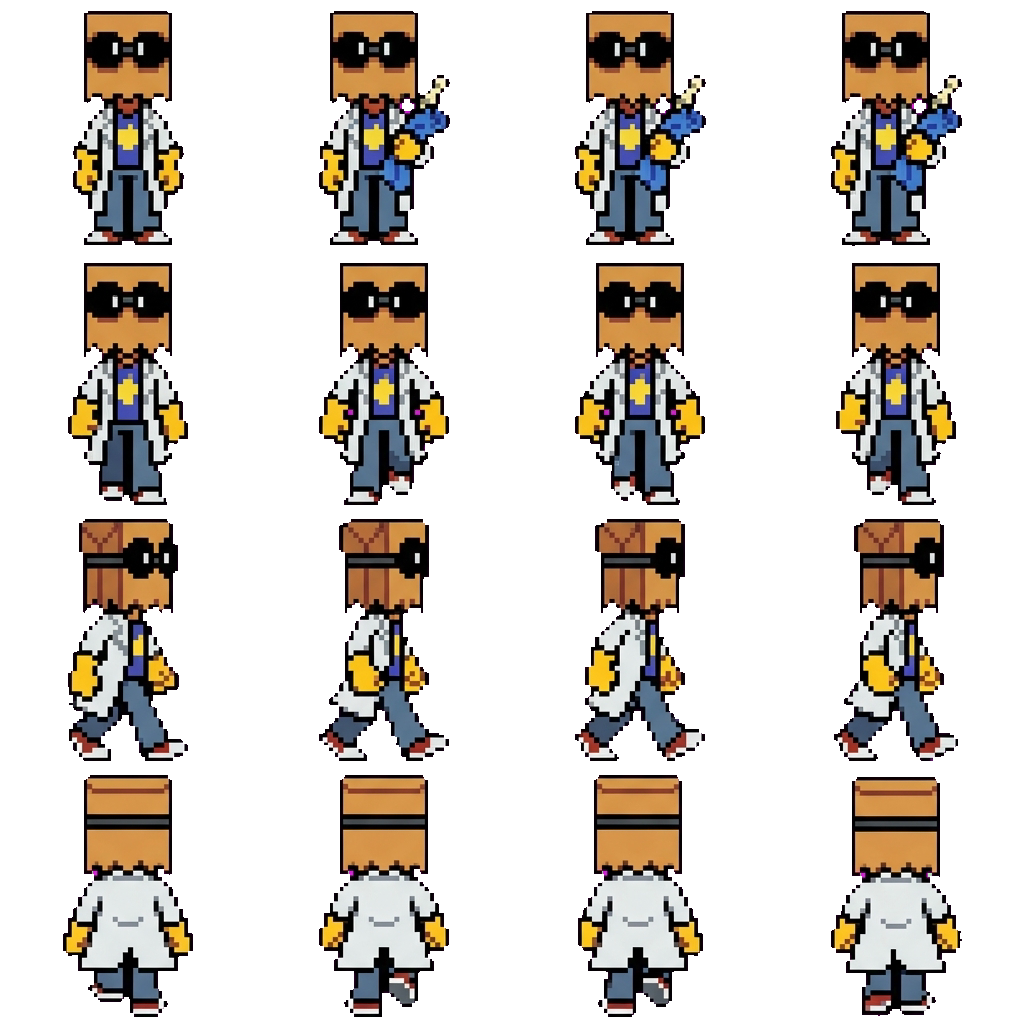 Flug movement sprite