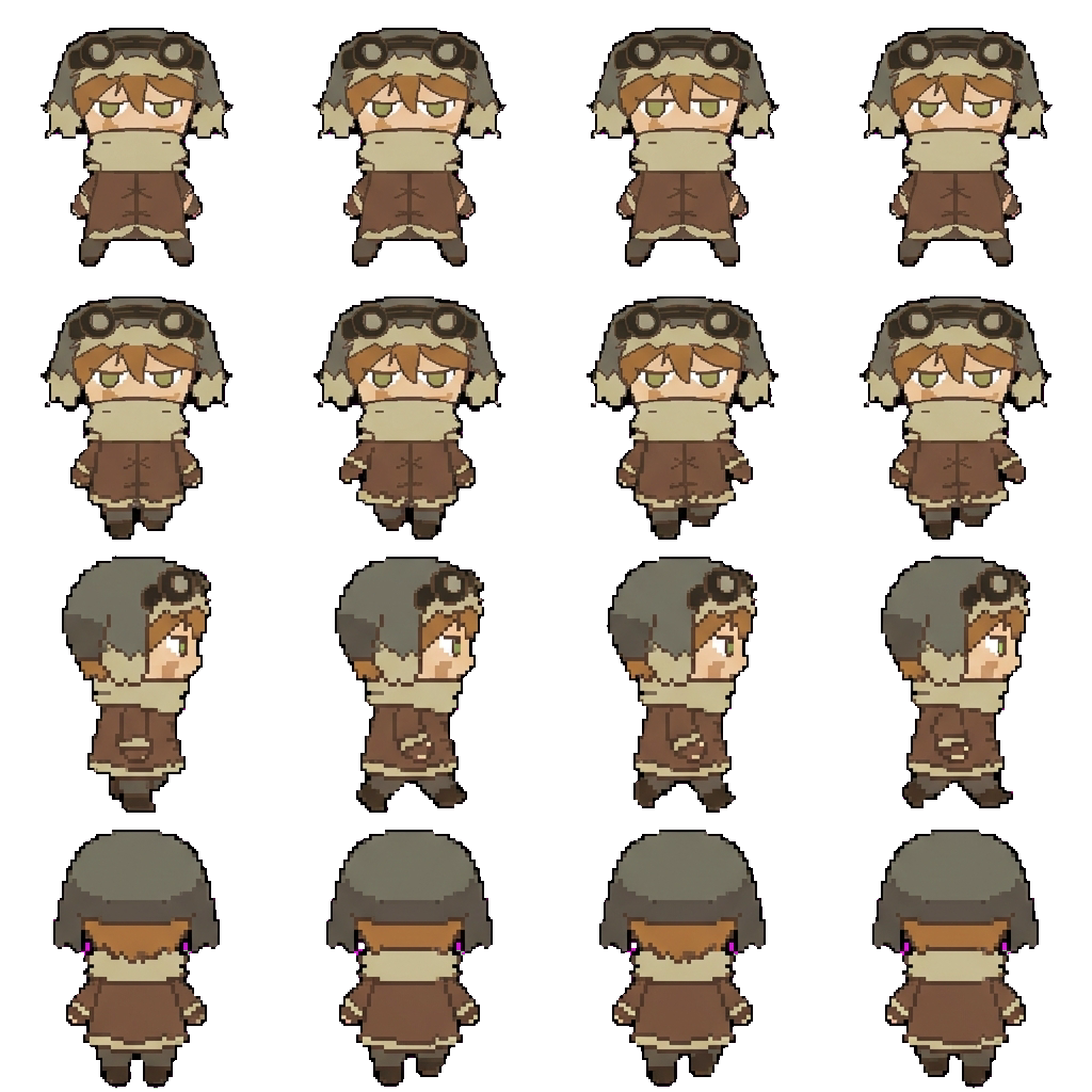 Sunky movement sprite