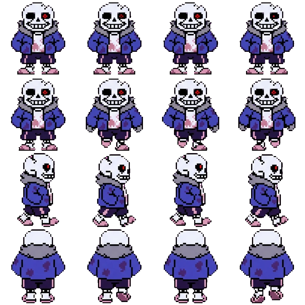 Horror movement sprite
