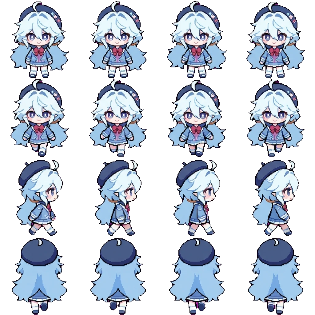 Cece movement sprite