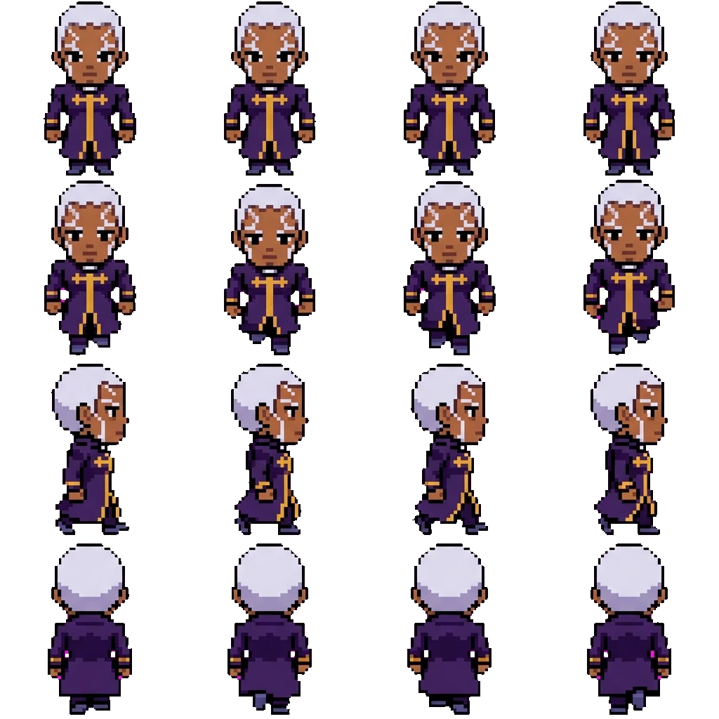 Enrico pucci movement sprite