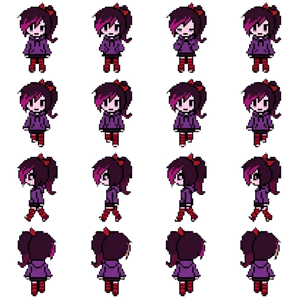Nina The Killer movement sprite