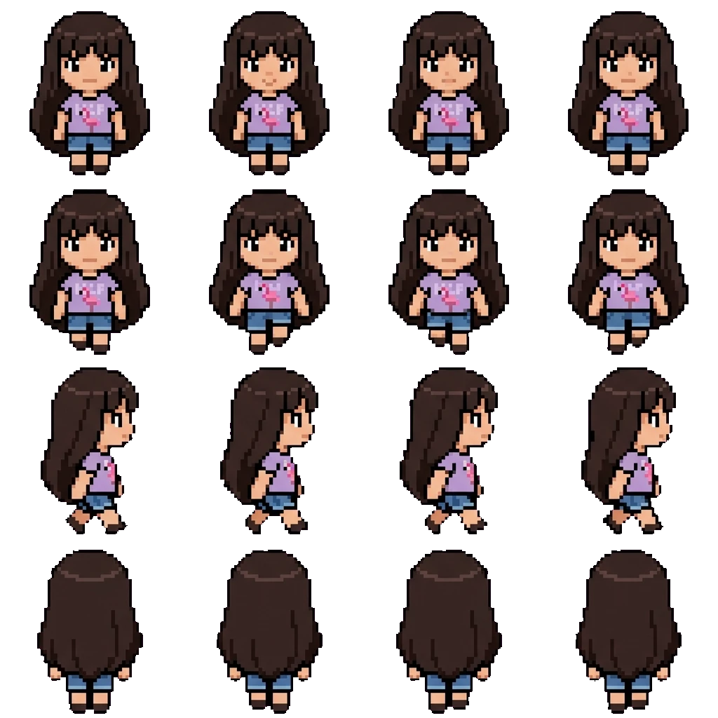 Caca movement sprite