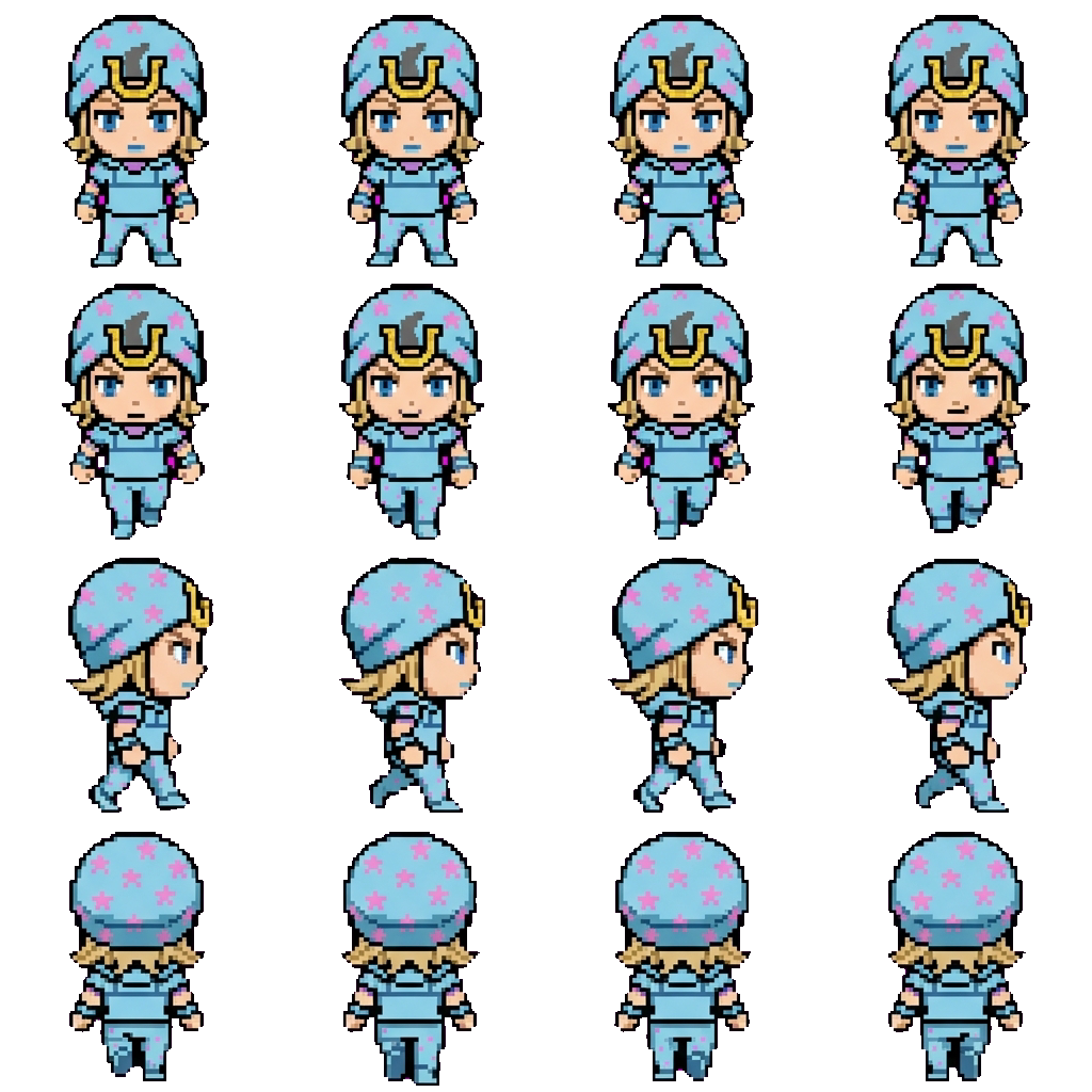 Johnny Joestar movement sprite