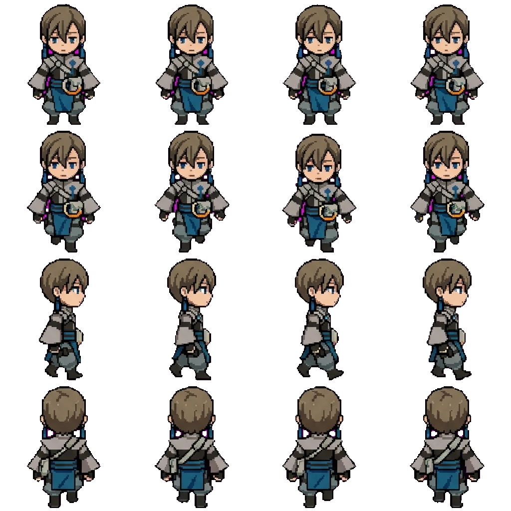 Zanka Nijiku movement sprite