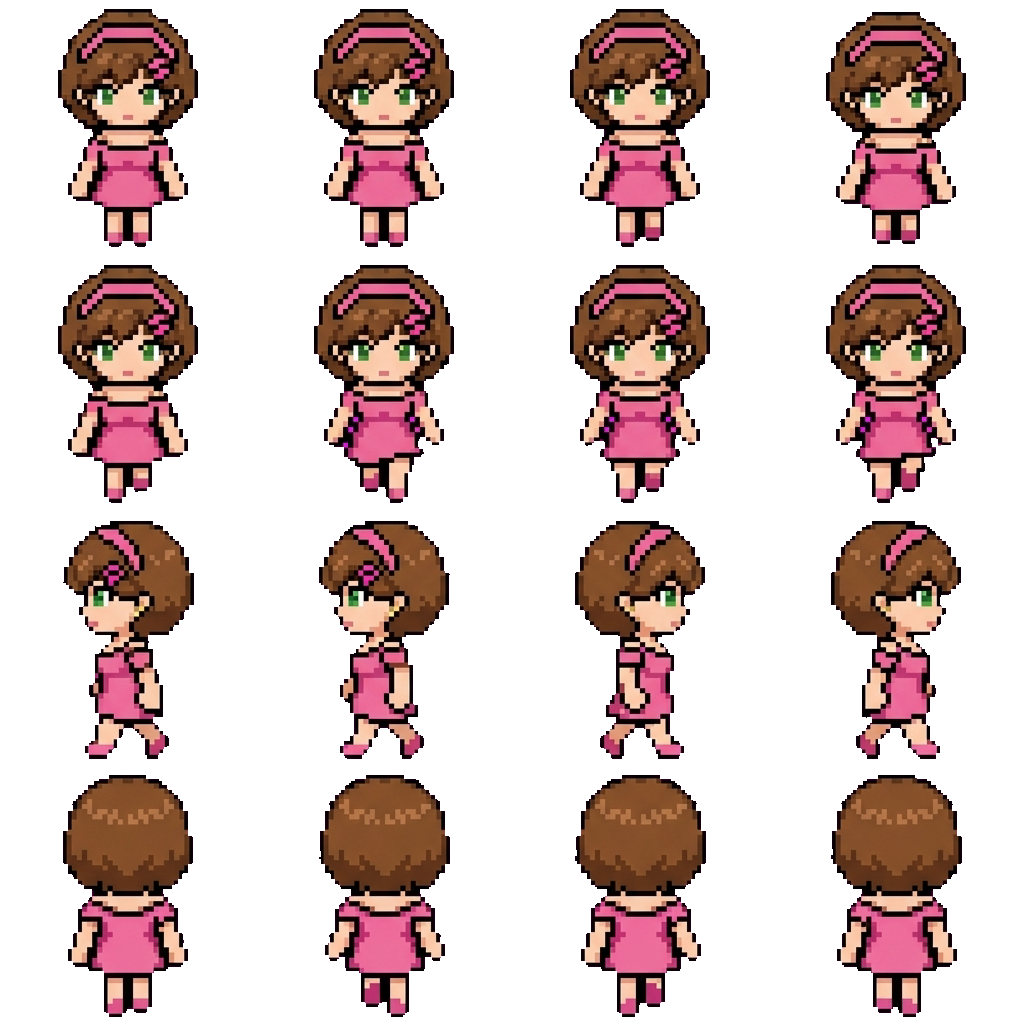 Rosie Morningstar movement sprite