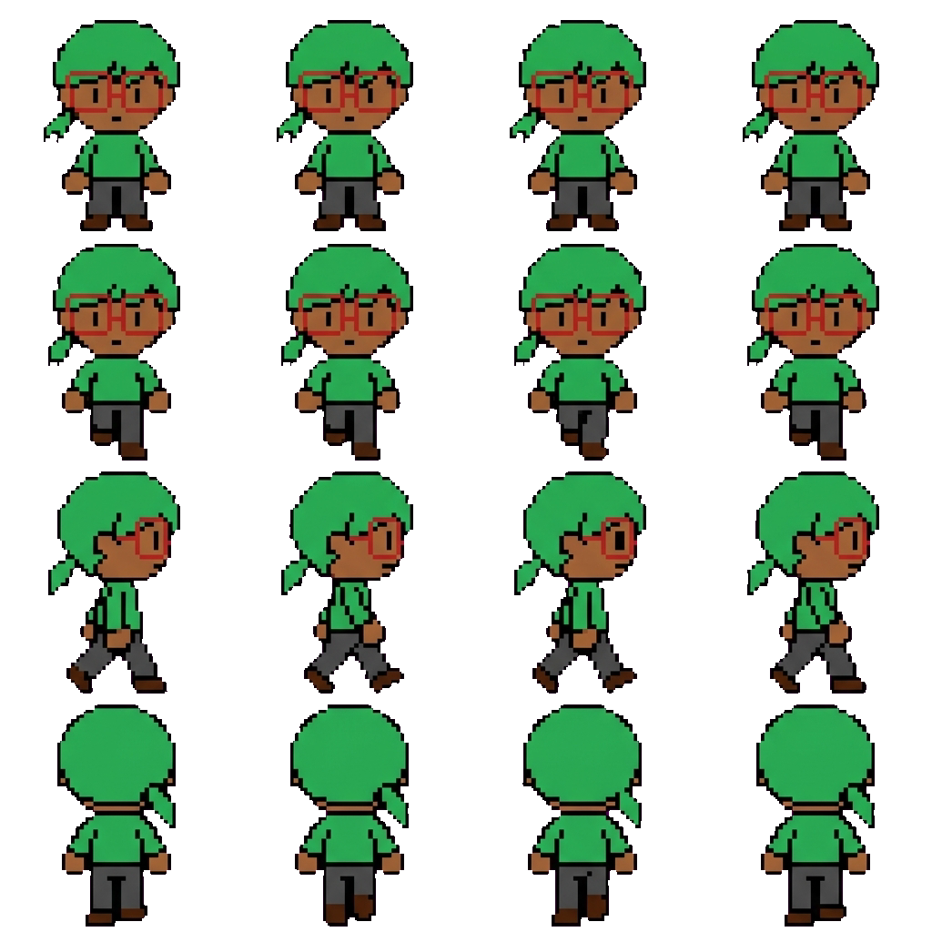Test Tube movement sprite