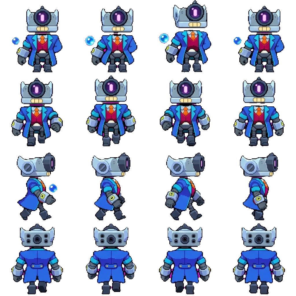 Cosmo movement sprite