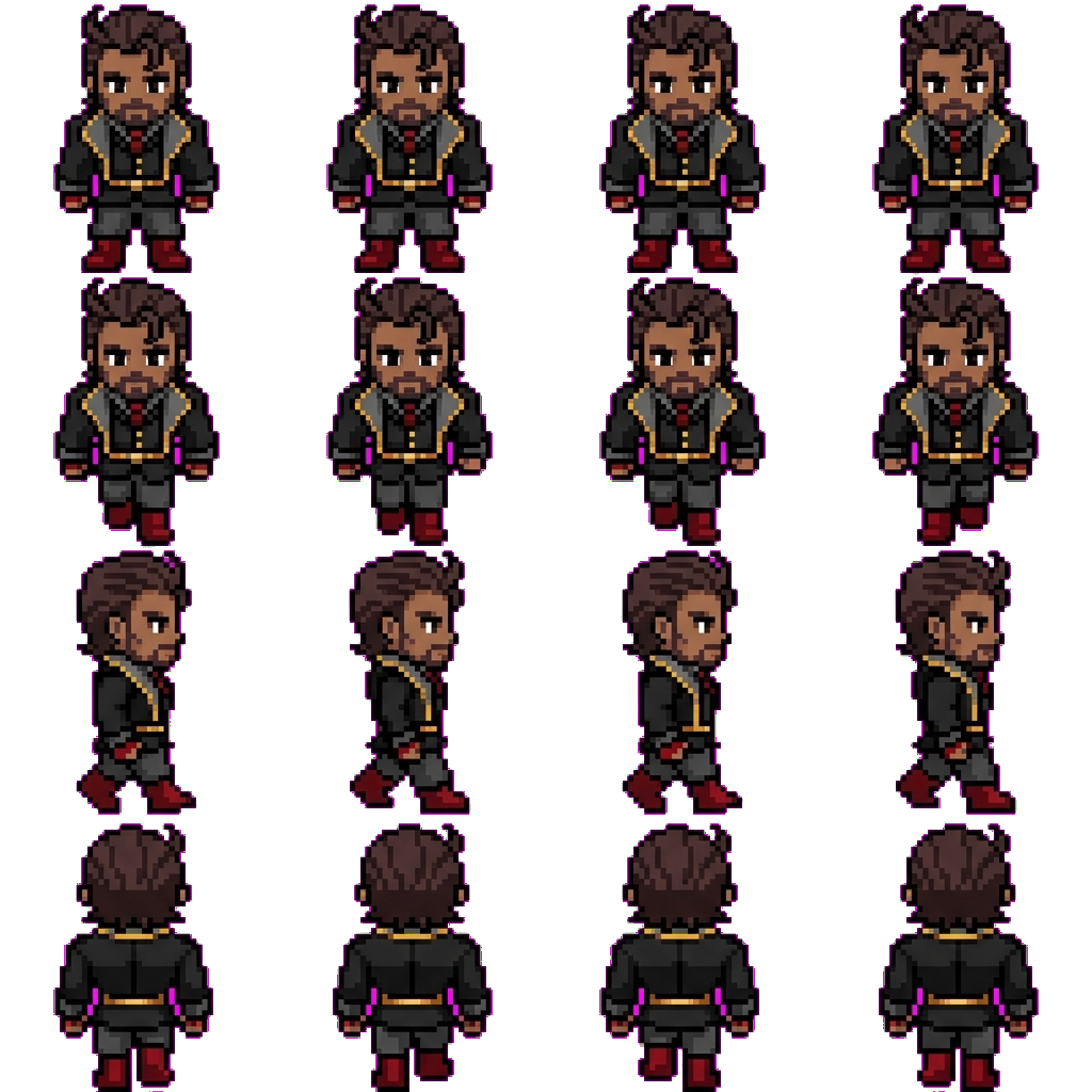 Chris Adam movement sprite