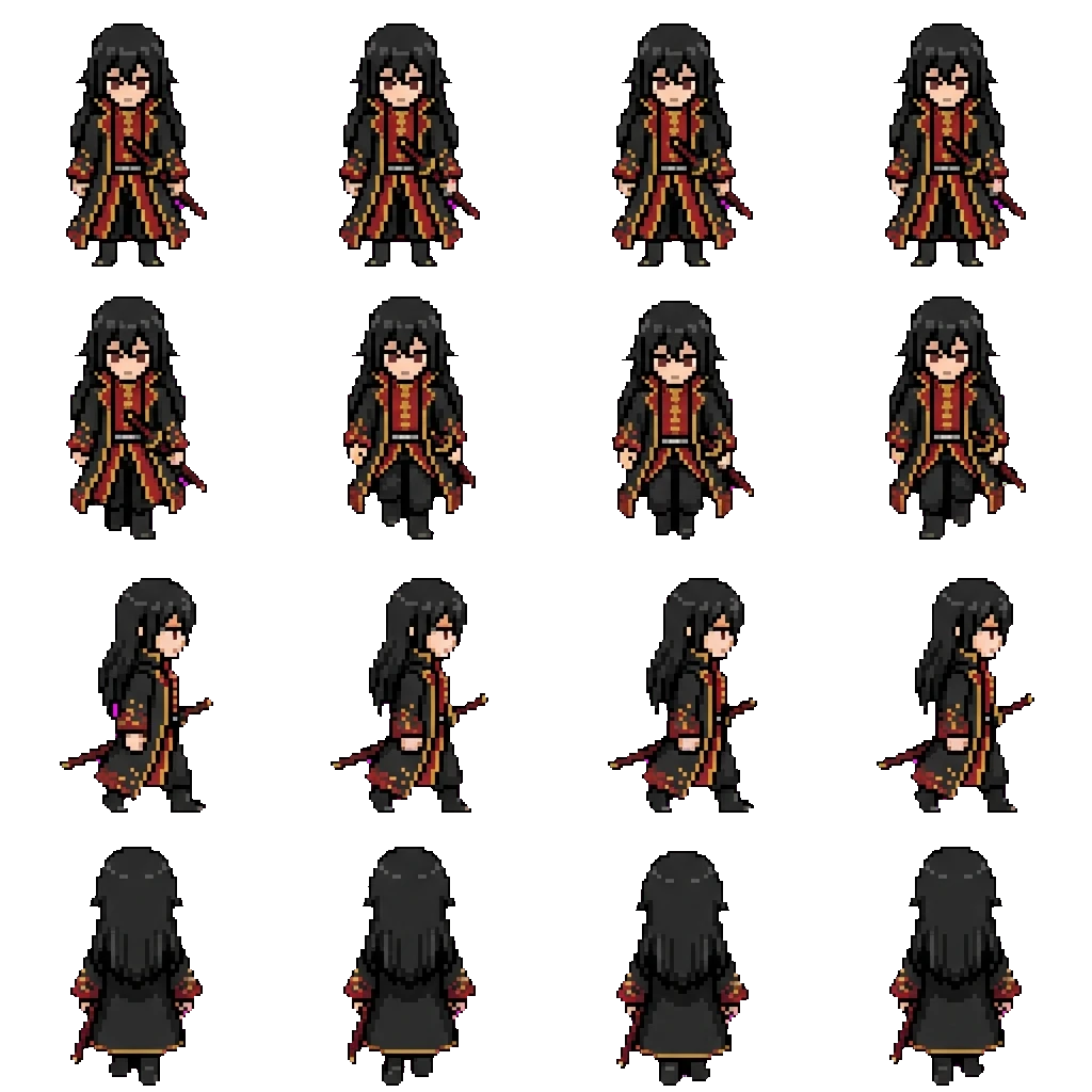 Yui movement sprite