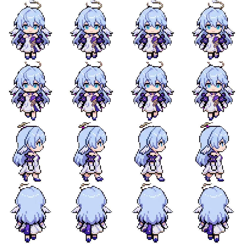 Robin movement sprite