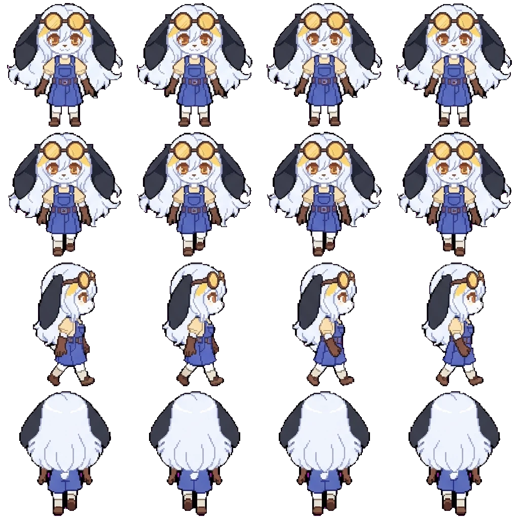 Marivy movement sprite
