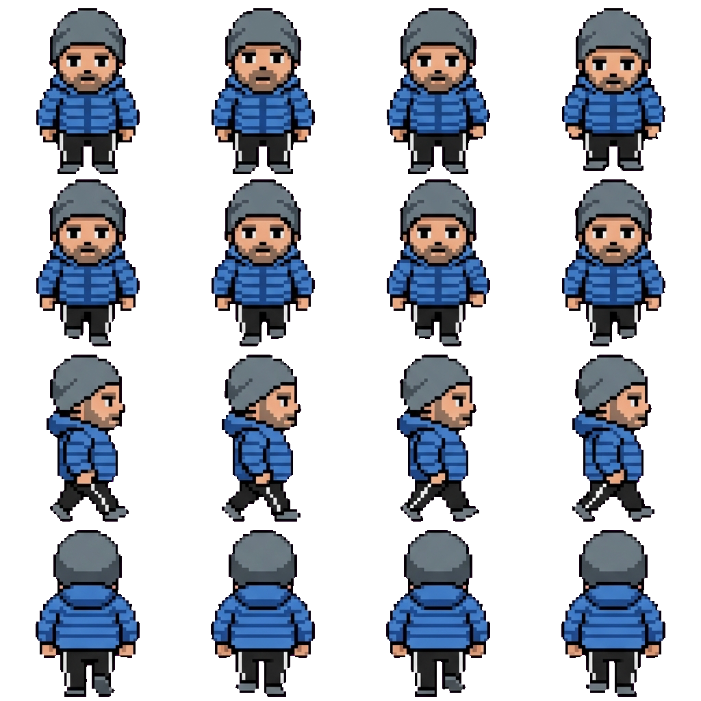 Sinisa Vidic movement sprite