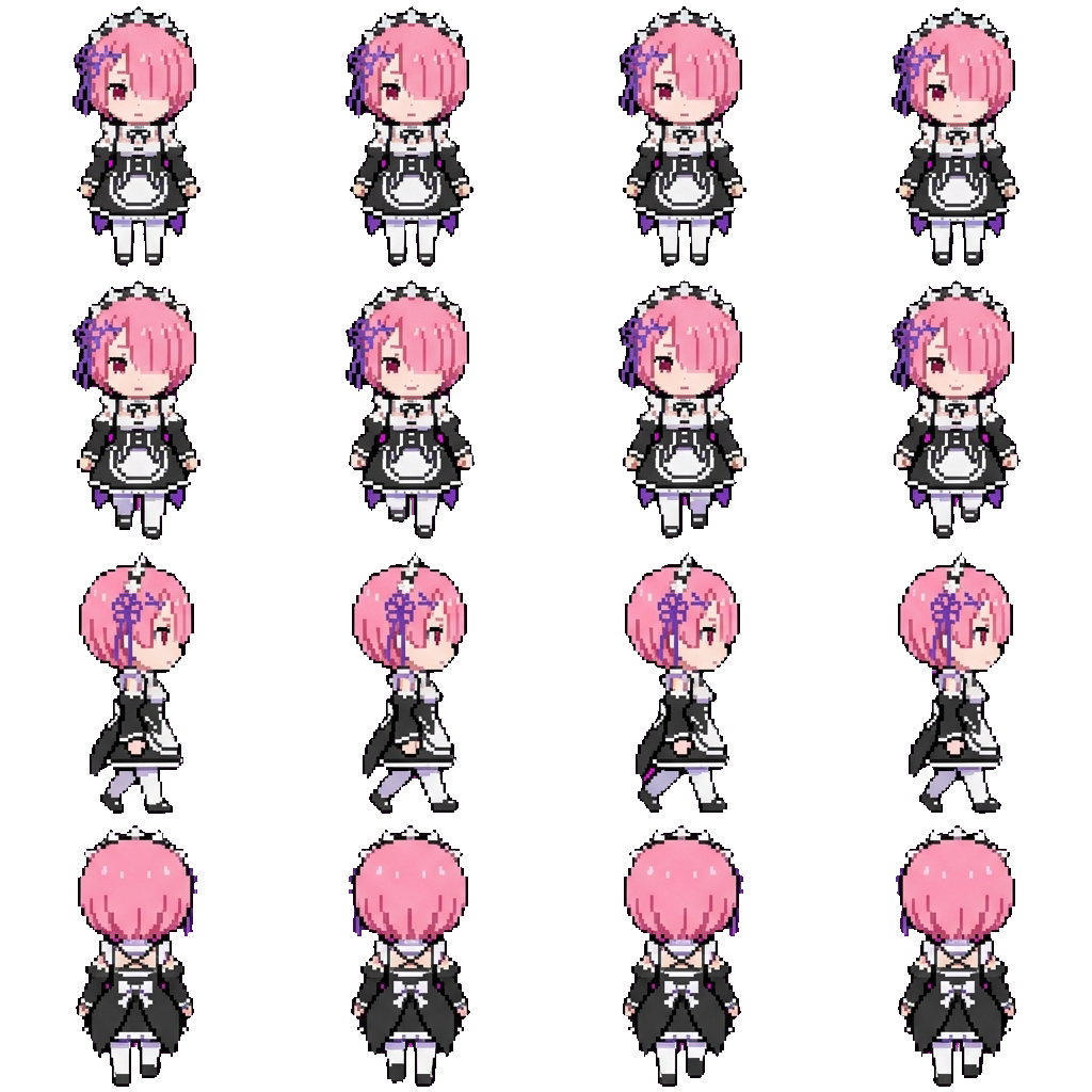 Ram movement sprite