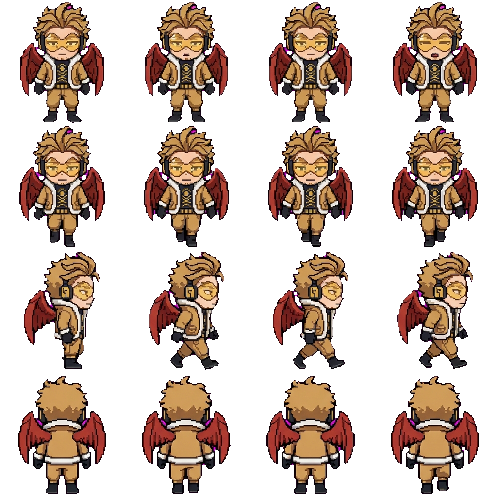 Keigo Takimi movement sprite
