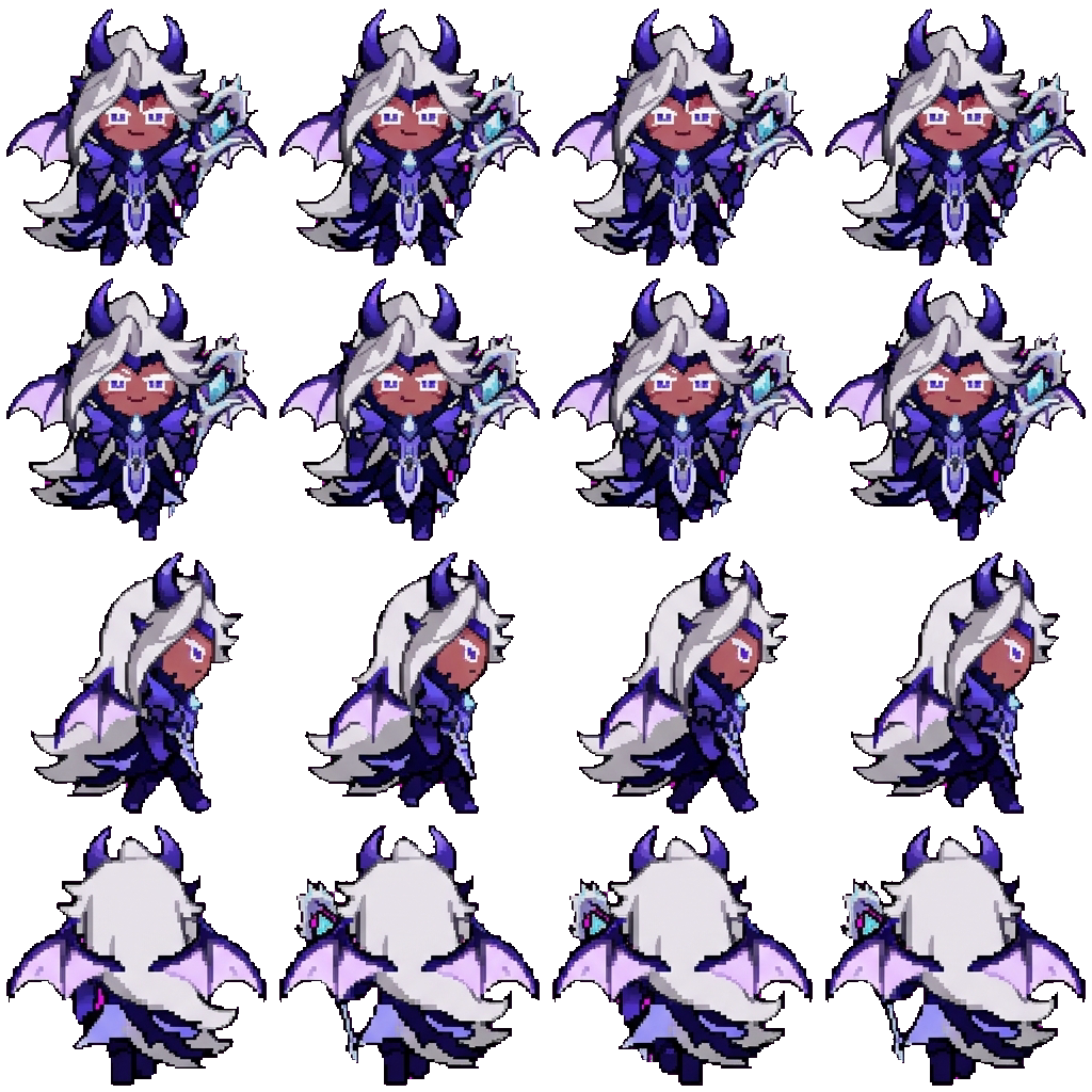 Ananas Dragon Cookie 2 movement sprite