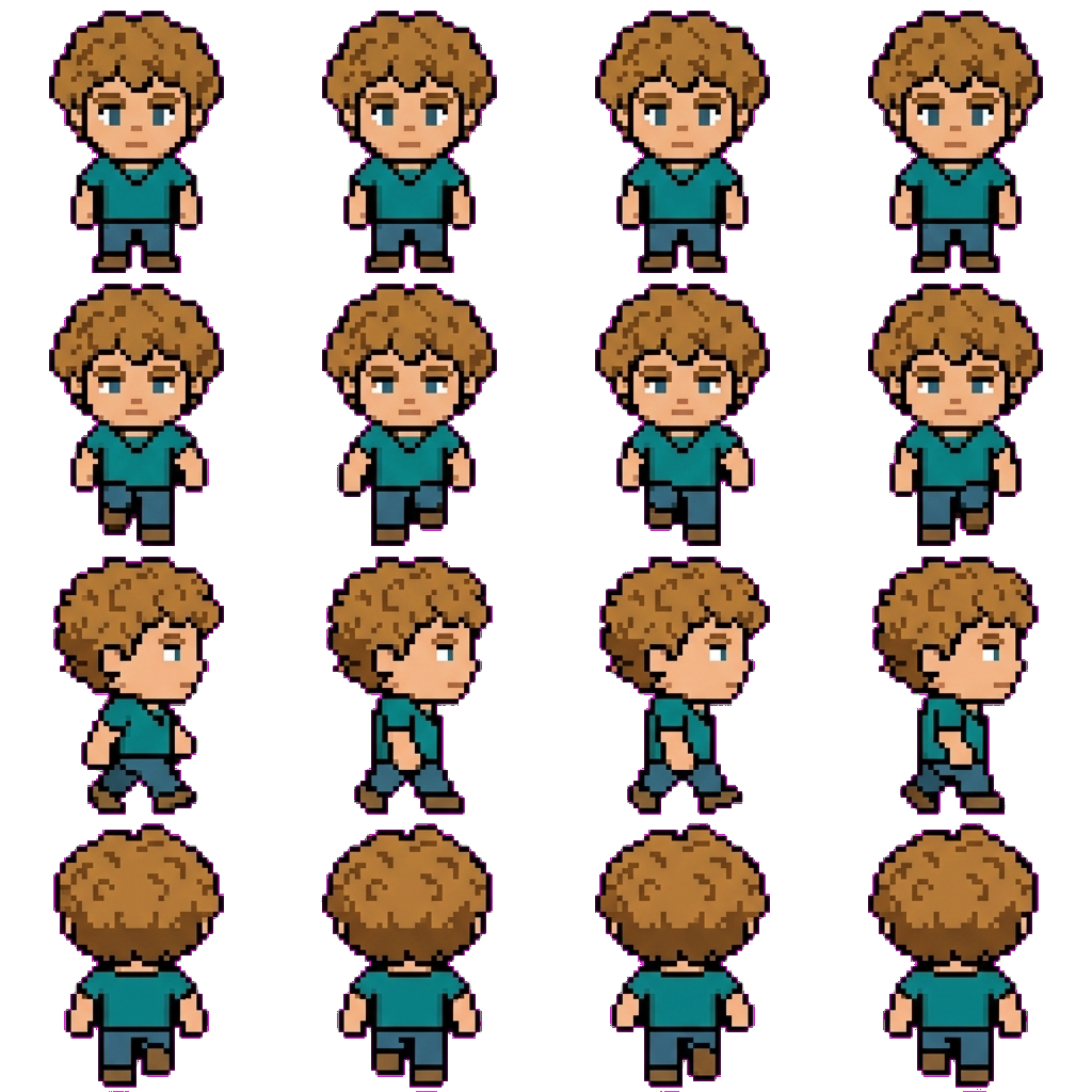 Jack movement sprite