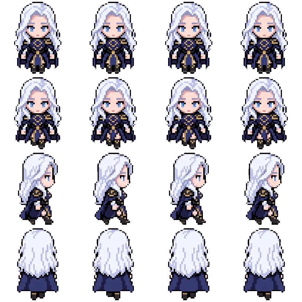 Silvervein movement sprite