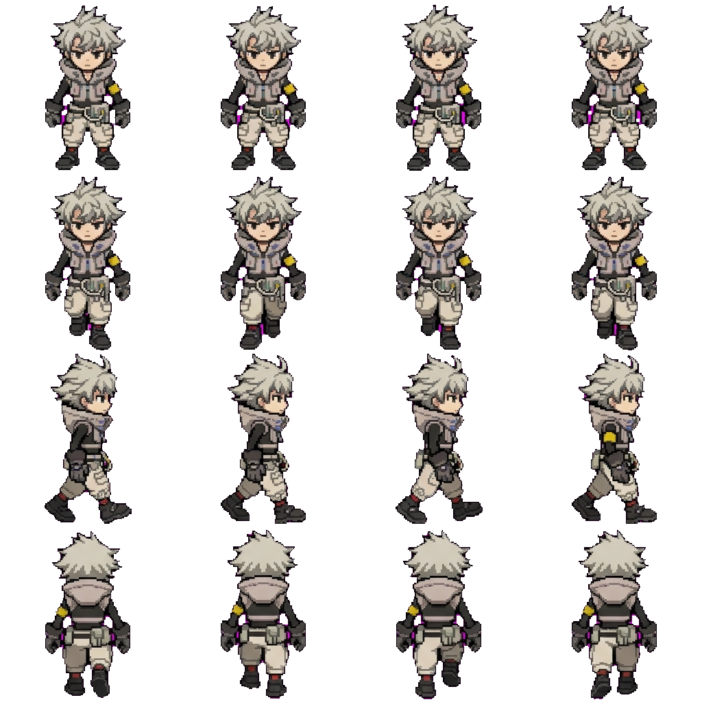 Rudo movement sprite
