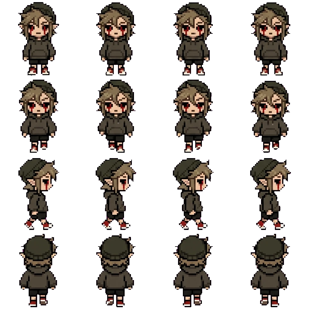 Ben Drowned movement sprite